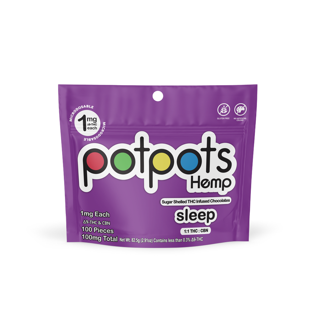 potpots Sleep Chocolate - 100 Count