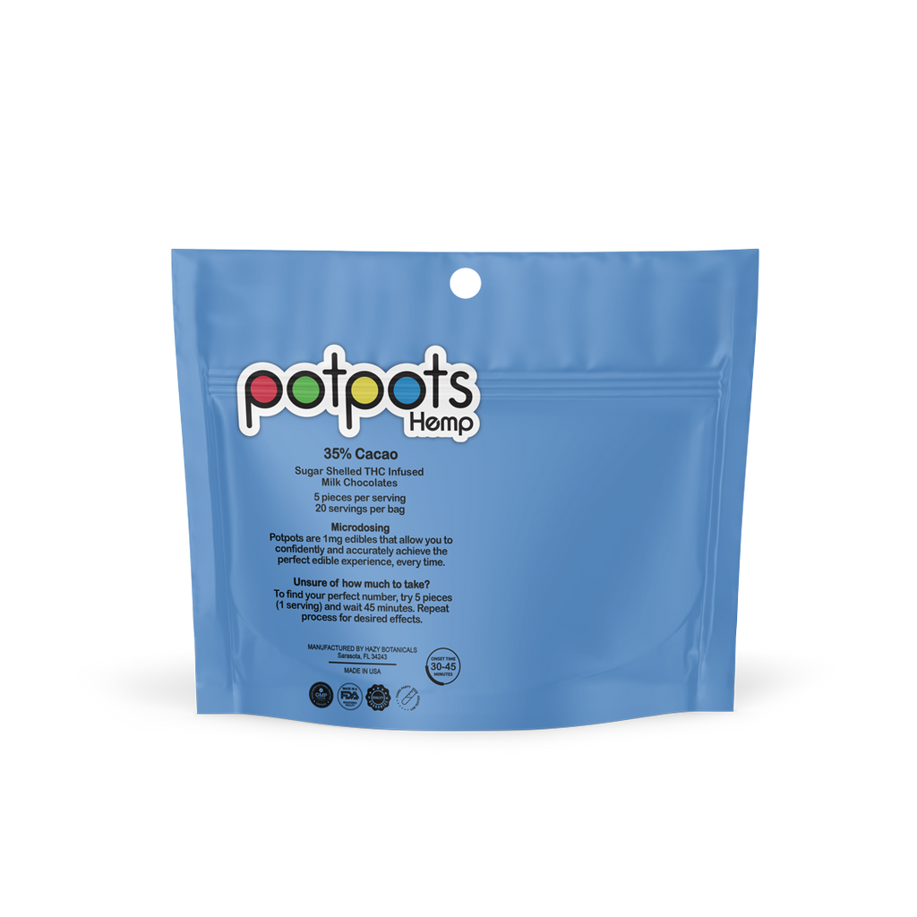 potpots Milk Chocolate - 100 Count