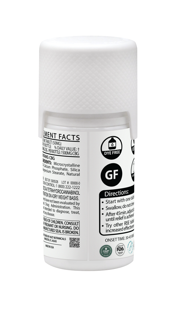SUNO CBG Tablets - Focus - 30 Count