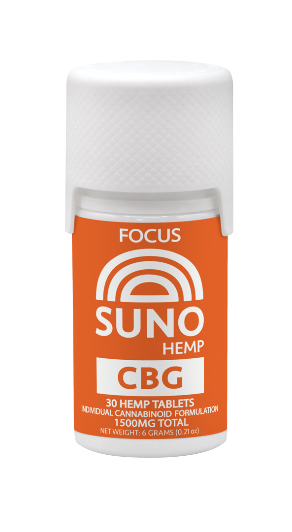 SUNO CBG Tablets - Focus - 30 Count