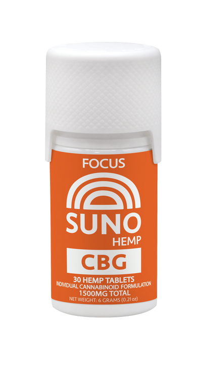SUNO CBG Tablets - Focus - 30 Count