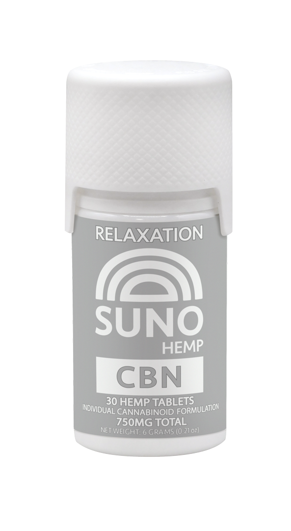 SUNO CBN Tablets - Relaxation - 30 Count