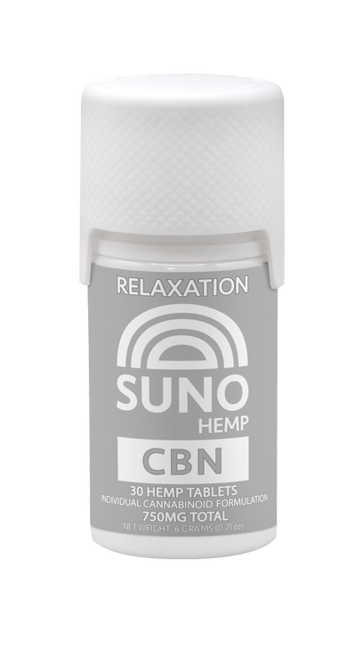 SUNO CBN Tablets - Relaxation - 30 Count