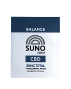 SUNO Transdermal Patch - Balance - 50mg CBD