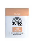 SUNO Transdermal Patch - Focus - 40mg CBG/10mg CBD
