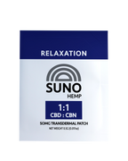 SUNO Transdermal Patch - Relaxation - 25mg CBN/25mg CBD