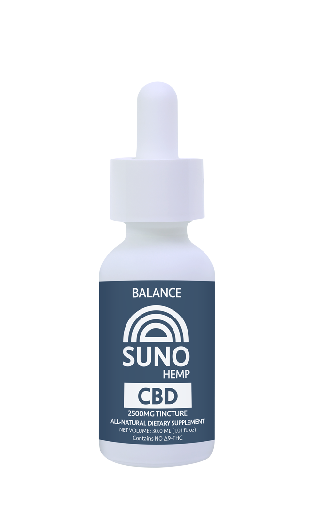 SUNO CBD Tincture - 2500mg CBD