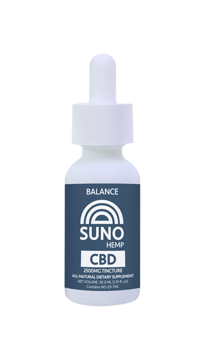 SUNO CBD Tincture - 2500mg CBD