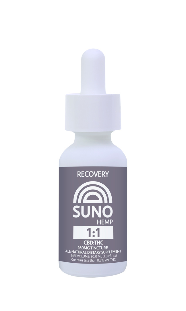 SUNO 1:1 Tincture - 80mg CBD/80mg THC