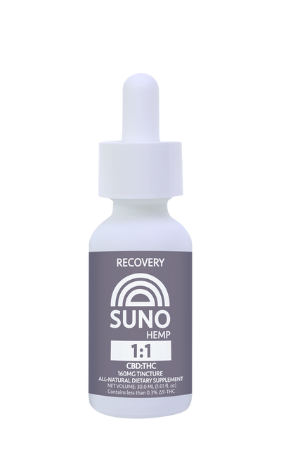 SUNO 1:1 Tincture - 80mg CBD/80mg THC
