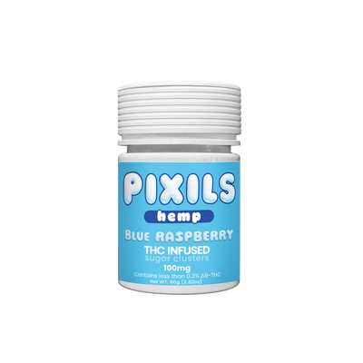 PIXILS Blue Raspberry Infused Sugar Clusters