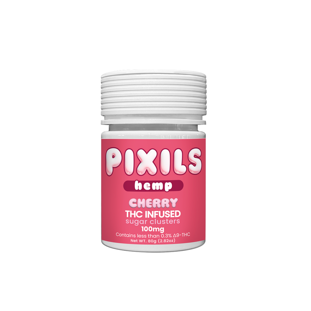 PIXILS Cherry Infused Sugar Clusters