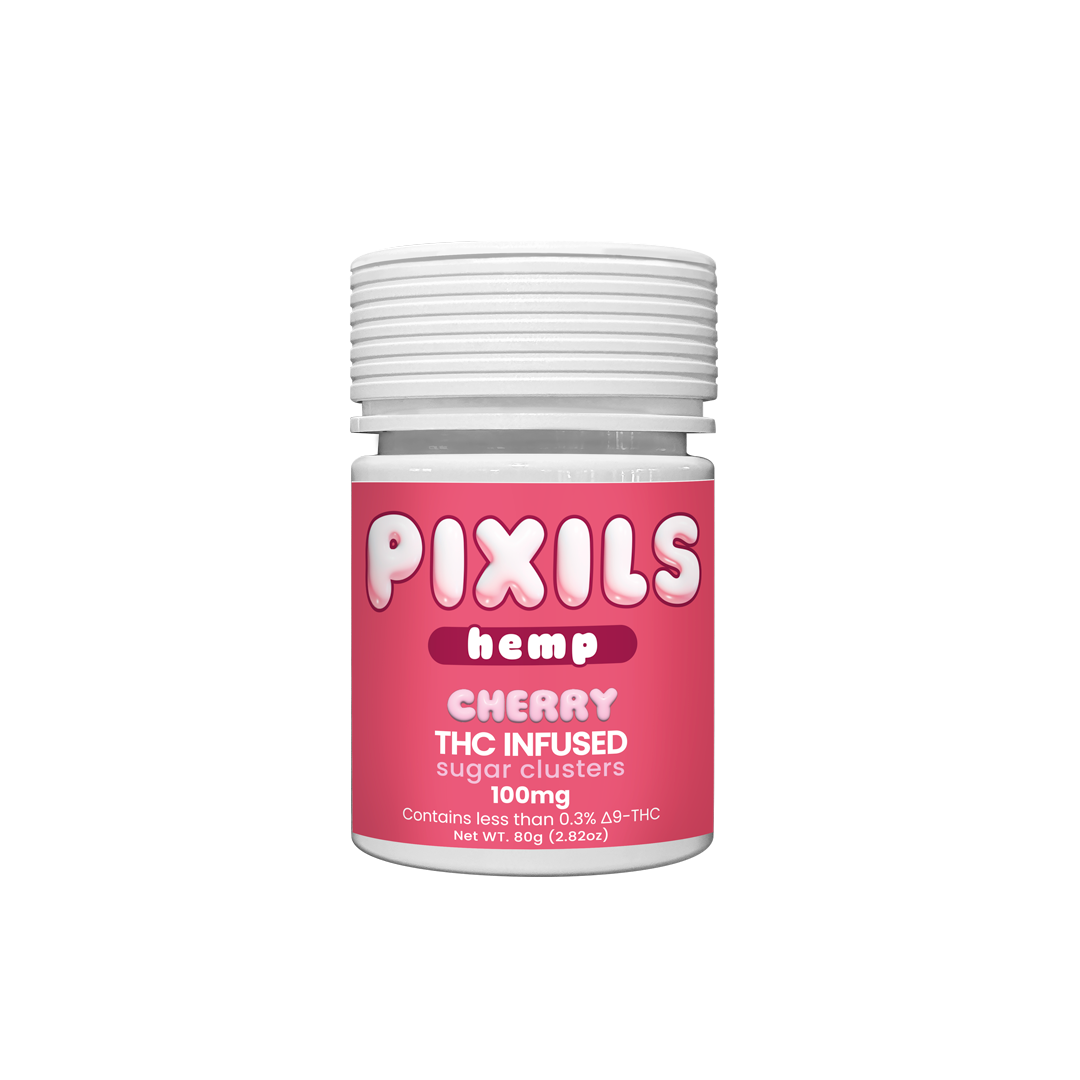 PIXILS Cherry Infused Sugar Clusters