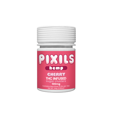 PIXILS Cherry Infused Sugar Clusters
