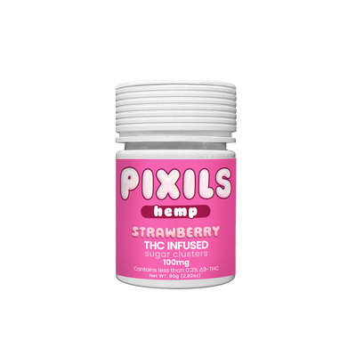 PIXILS Strawberry Infused Sugar Clusters