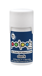 potpots Dark Chocolate - 10 Count