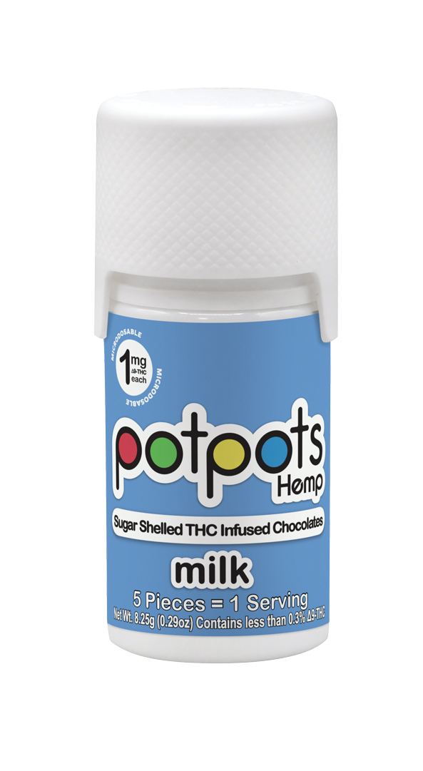 potpots Milk Chocolate - 10 Count