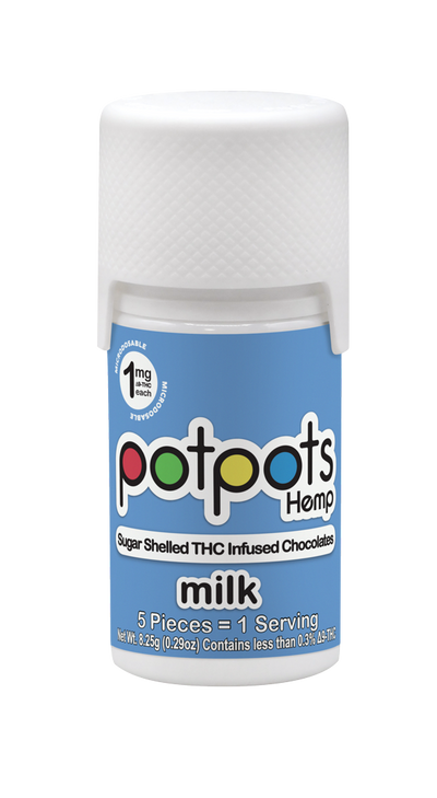 potpots Milk Chocolate - 10 Count