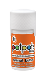 potpots Peanut Butter - 10 Count