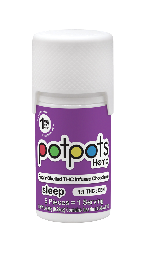 potpots Sleep Chocolate - 10 Count
