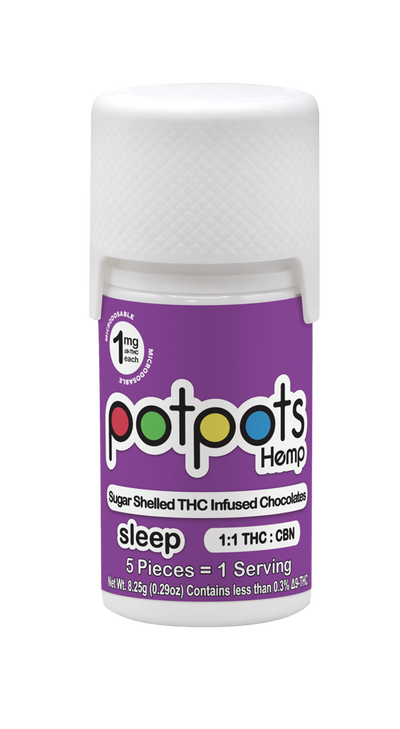 potpots Sleep Chocolate - 10 Count
