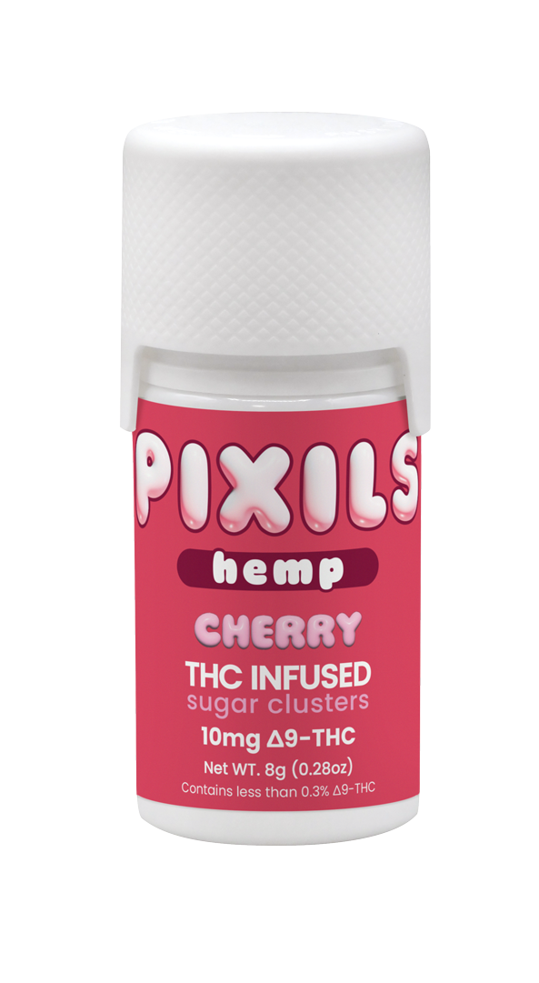 PIXILS Cherry Infused Sugar Clusters - 10mg