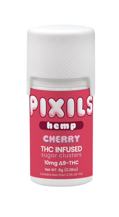 PIXILS Cherry Infused Sugar Clusters - 10mg
