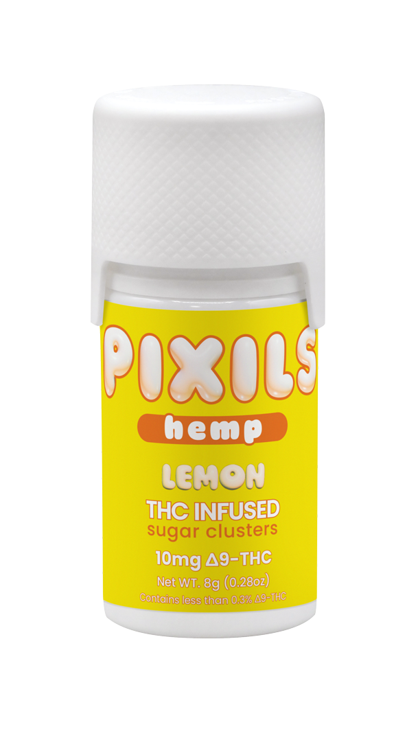 PIXILS Lemon Infused Sugar Clusters - 10mg