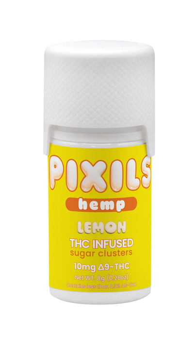 PIXILS Lemon Infused Sugar Clusters - 10mg