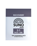 SUNO Transdermal Patch - Recovery - 25mg THCA/15mg CBD