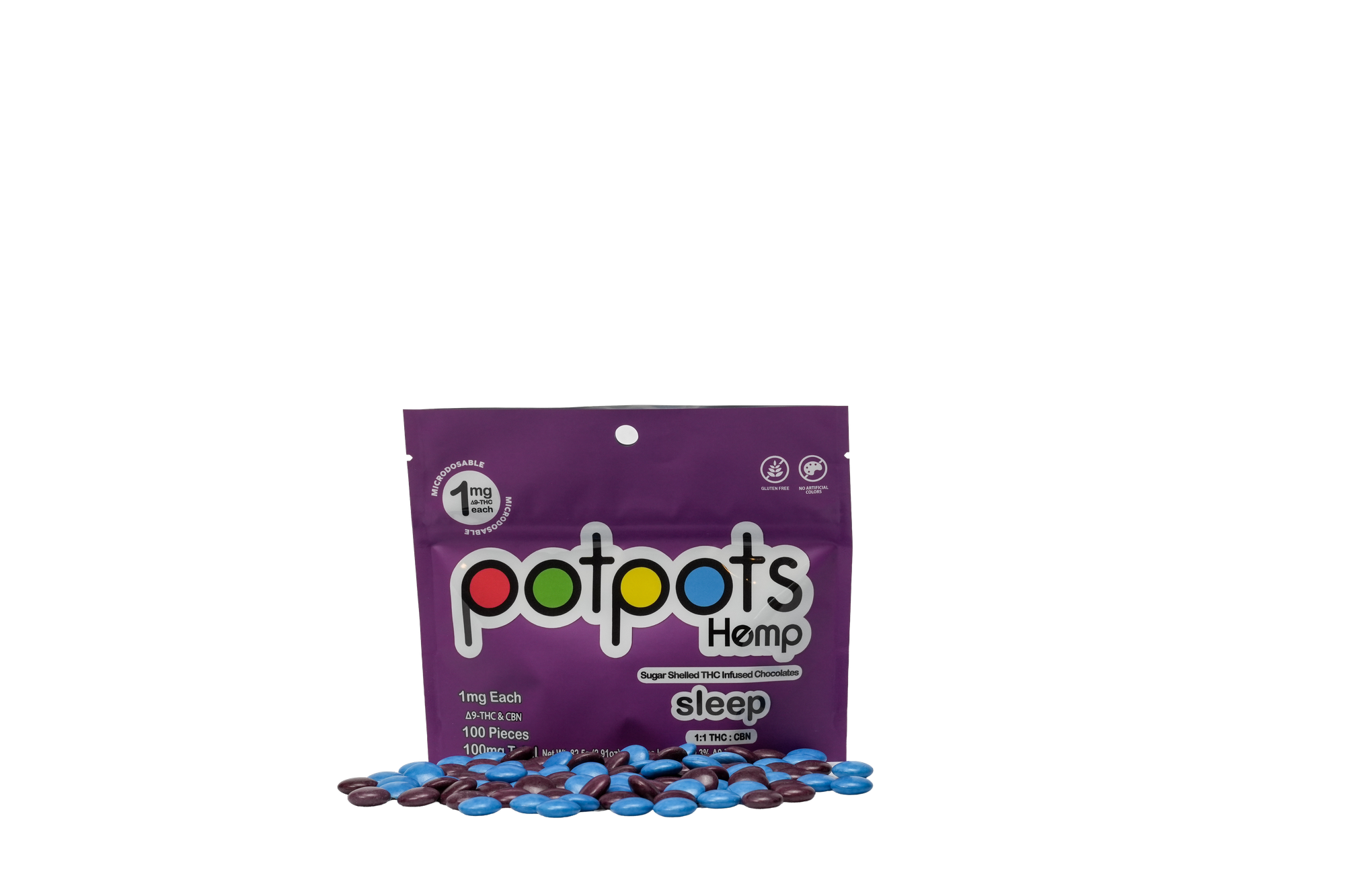 potpots Sleep Chocolate - 100 Count
