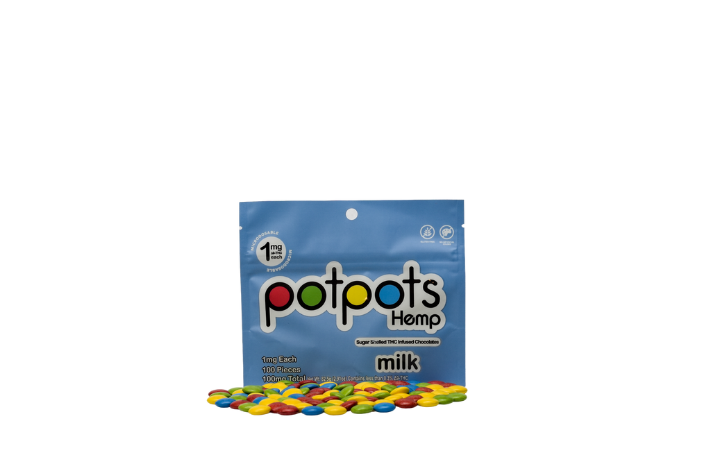 potpots Milk Chocolate - 100 Count
