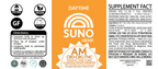SUNO AM Tincture - 600mg CBG/900mg CBD/80mg THC