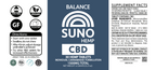 SUNO CBD Tablets - 30 Count