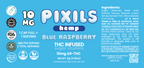 PIXILS Blue Raspberry Infused Sugar Clusters - 10mg