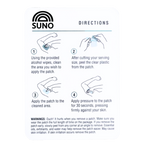 SUNO Transdermal Patch - Focus - 40mg CBG/10mg CBD