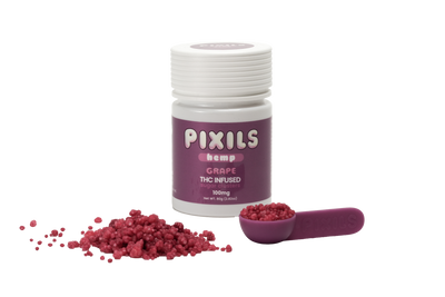 PIXILS Grape Infused Sugar Clusters - 100mg