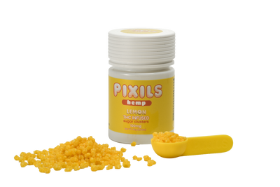 PIXILS Lemon Infused Sugar Clusters - 100mg