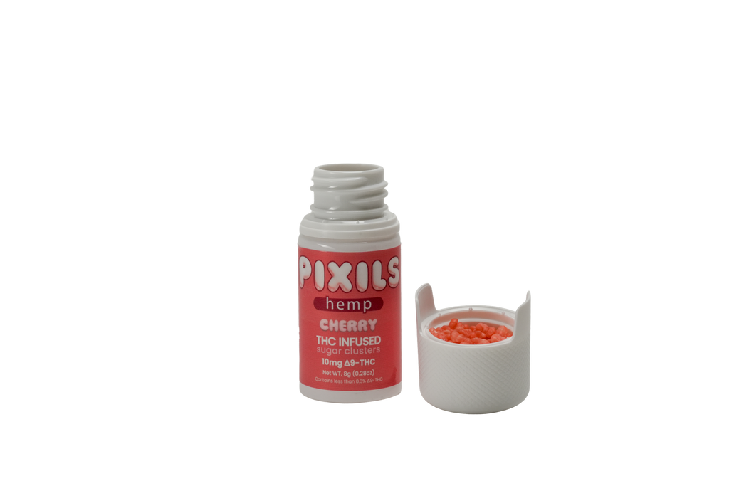 PIXILS Cherry Infused Sugar Clusters - 10mg