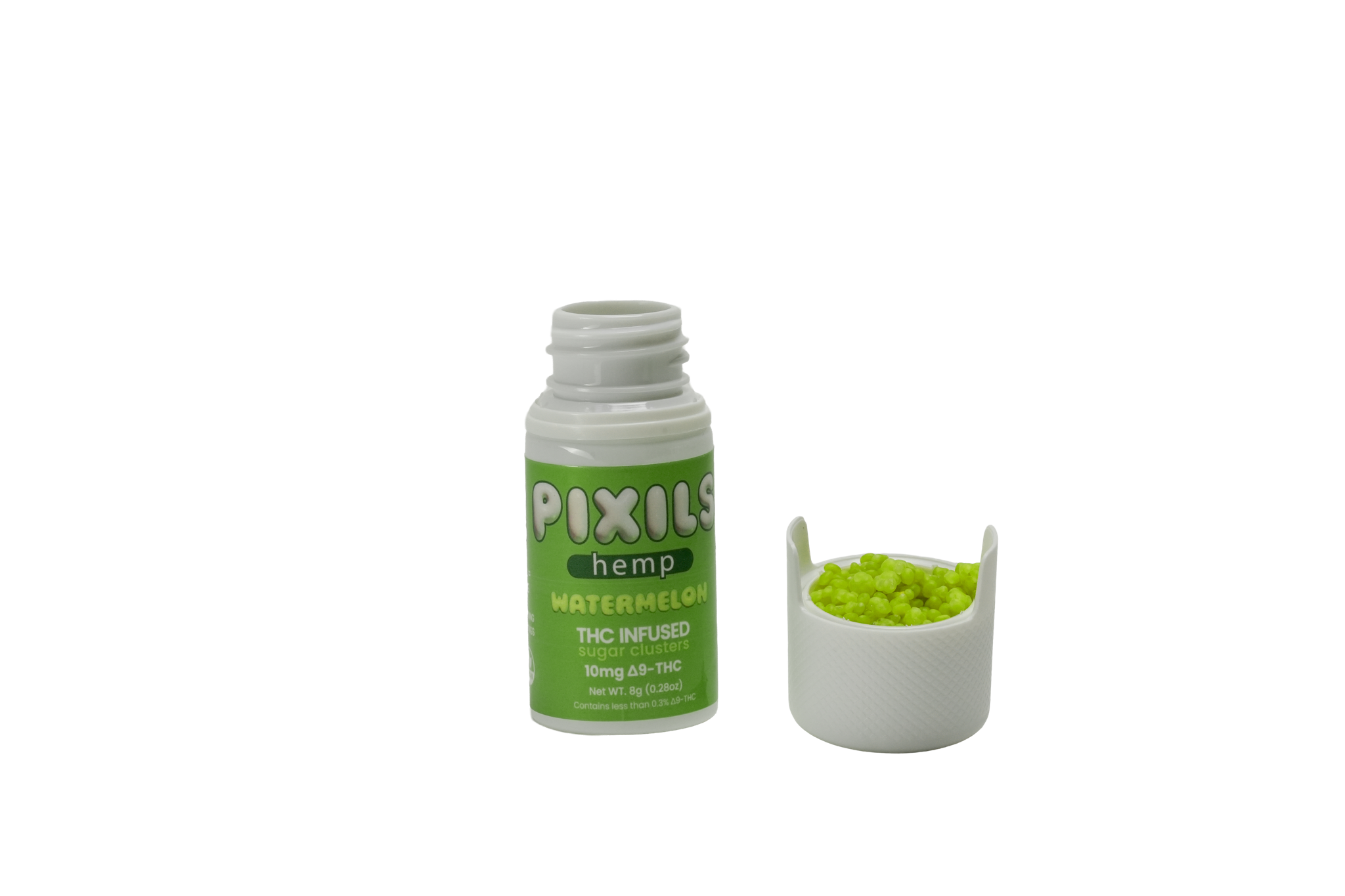 PIXILS Watermelon Infused Sugar Clusters - 10mg