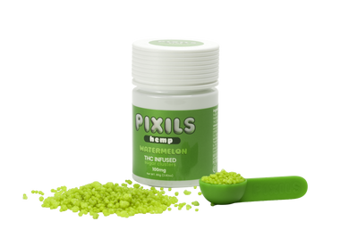 PIXILS Watermelon Infused Sugar Clusters - 100mg