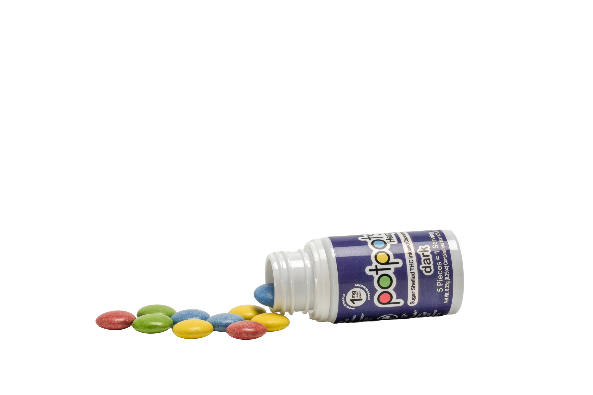 potpots Dark Chocolate - 10 Count