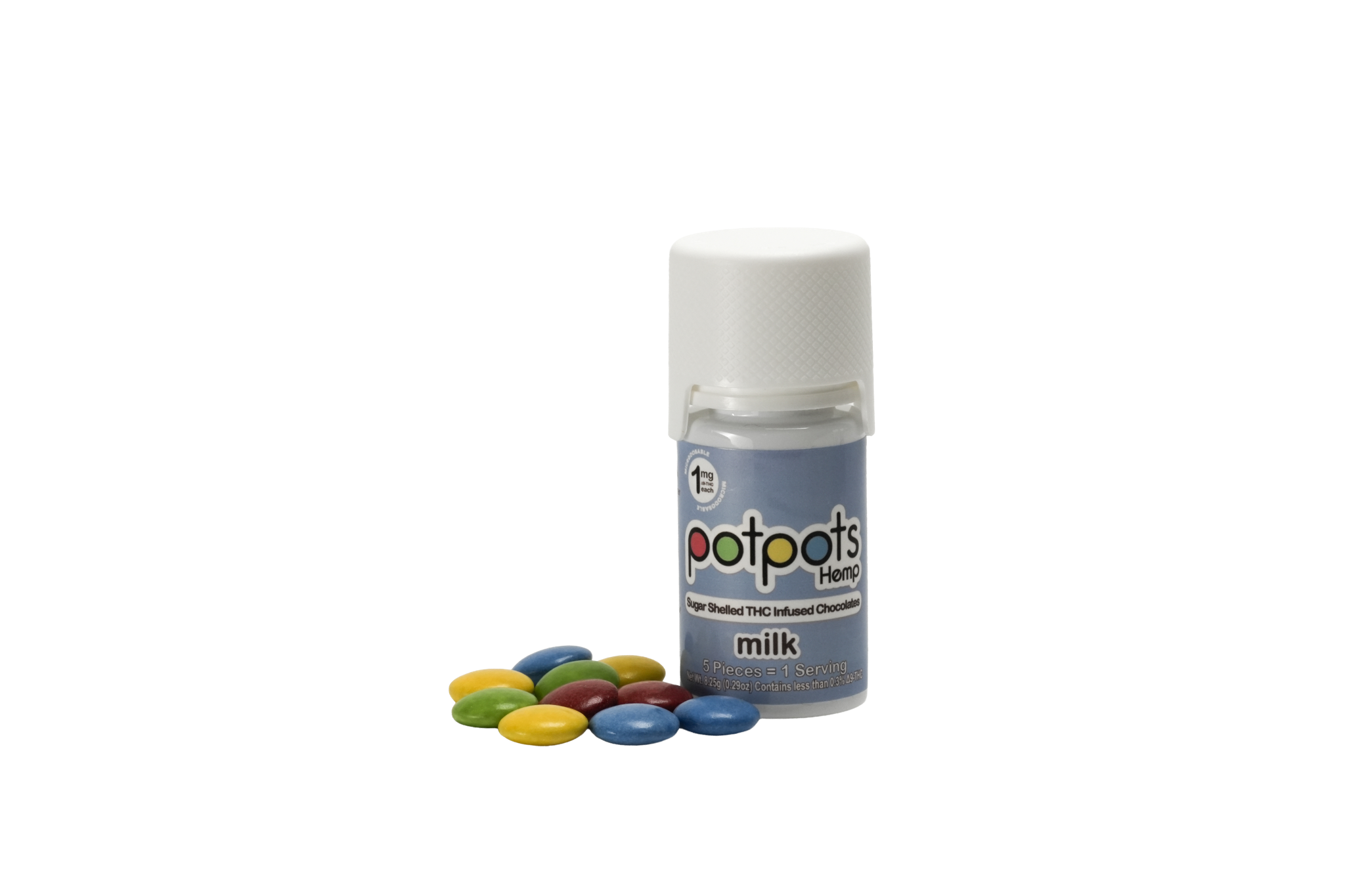 potpots Milk Chocolate - 10 Count