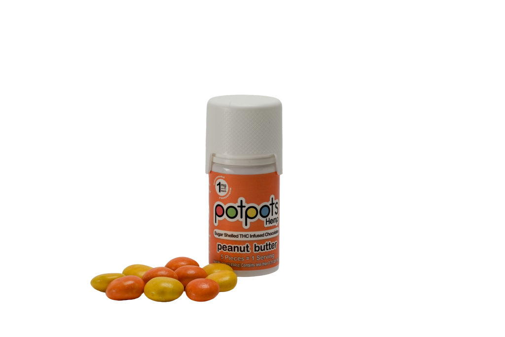 potpots Peanut Butter - 10 Count