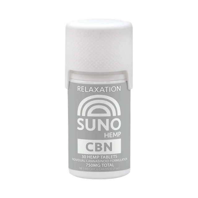 SUNO CBN Tablets - Relaxation - 30 Count