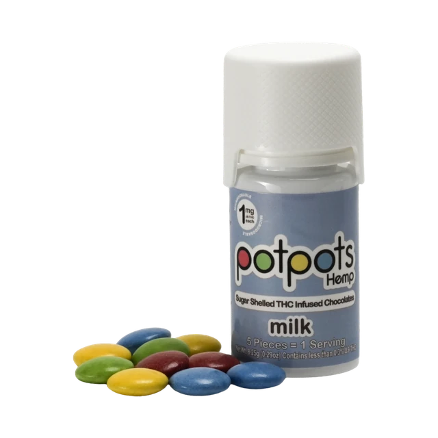 potpots Milk Chocolate - 10 Count
