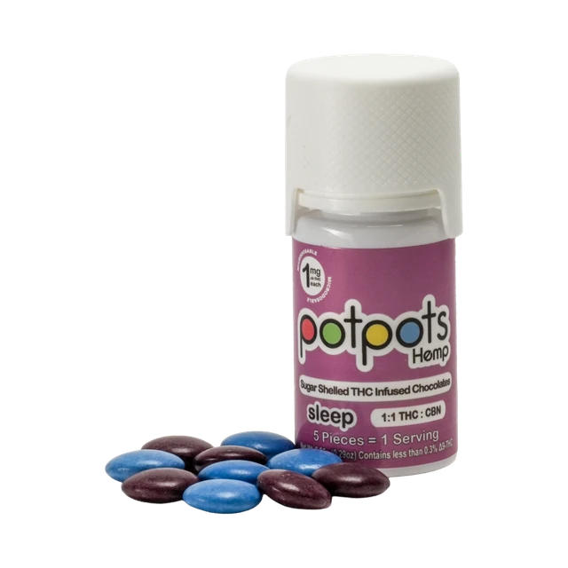 potpots Sleep Chocolate - 10 Count