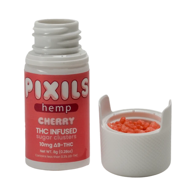 PIXILS Cherry Infused Sugar Clusters - 10mg