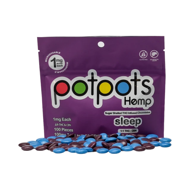 potpots Sleep Chocolate - 100 Count