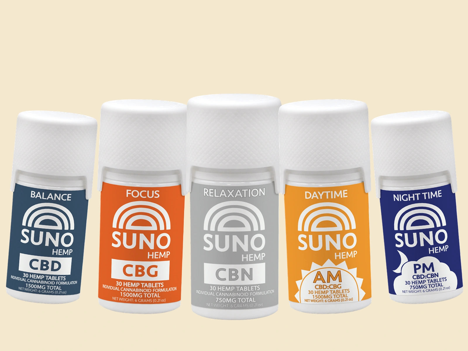 SUNO Tablets product assortment